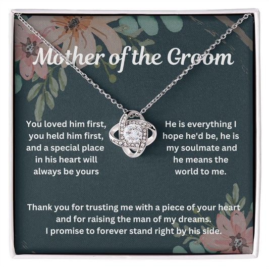 Mother of the Groom Necklace - A Timeless and Elegant Gift for Your Son's Wedding Day - A Timeless Gift for Your Special Day