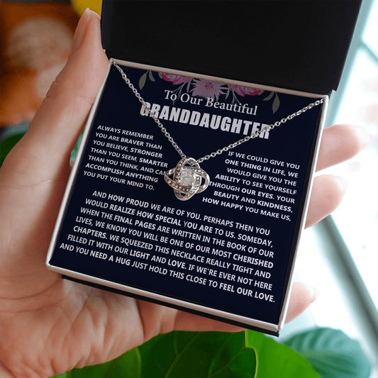 Meaningful Gift For Granddaughter Necklace Gifts From Grandparents -  Christmas Birthday Holiday Graduation Gifts For Teenage or Adult Granddaughters