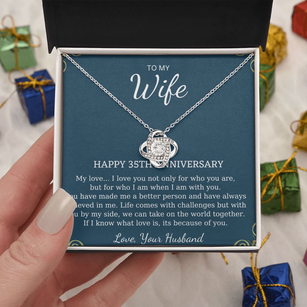 35th Anniversary Gift - Celebratory tokens for your loved ones, Wedding Anniversary, wedding anniversary gift ideas SNJW23-010304