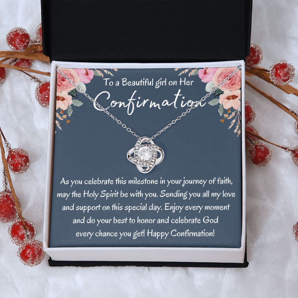 Symbolic and Inspirational Confirmation Gifts for Teenagers,Confirmation Necklace Gift, Baptism Gift, Confirmation Necklace, Christian Necklace Gift, First Communion Gift, Goddaughter Gif SNJW23-280210
