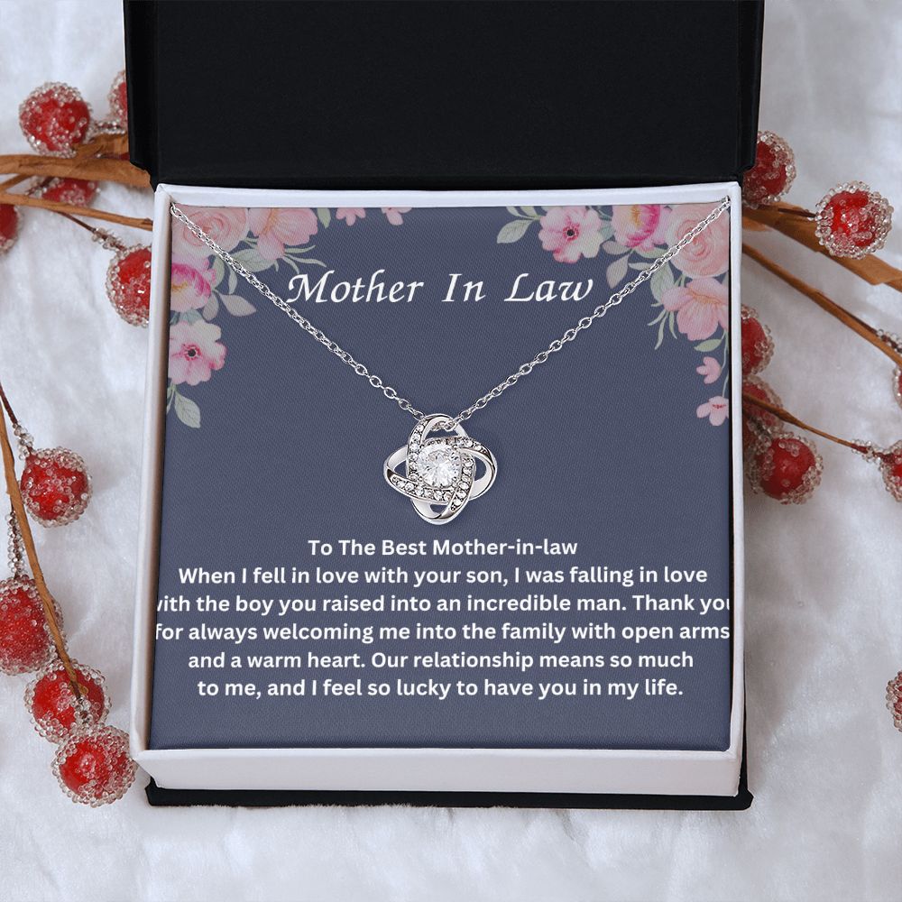 Beautiful Mother-in-Law Necklace from Daughter-in-Law - Perfect Christmas Gift
