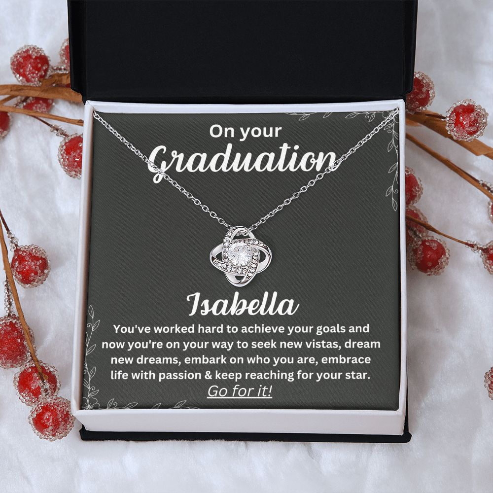 Make Your Best Friend's Graduation Day Extra Special with a Thoughtful and Unique Gift - Personalized Graduation Necklace