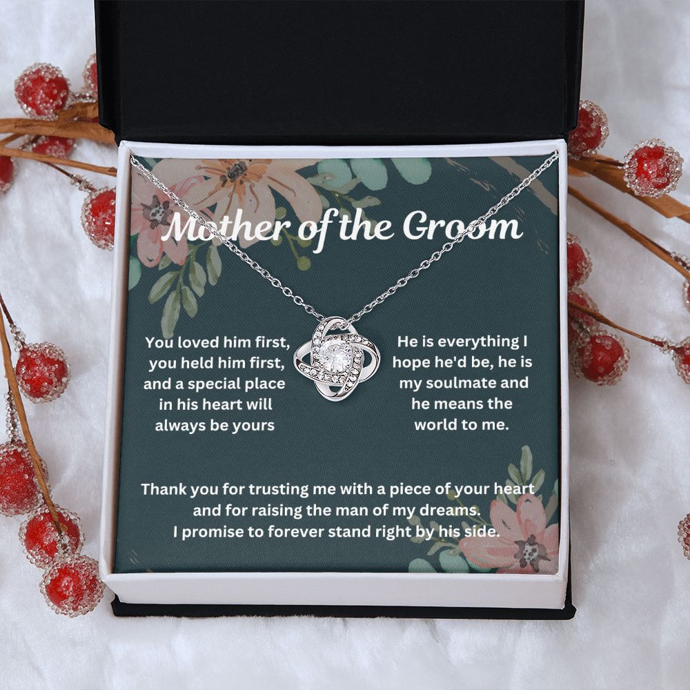 Mother of the Groom Necklace - A Timeless and Elegant Gift for Your Son's Wedding Day - A Timeless Gift for Your Special Day