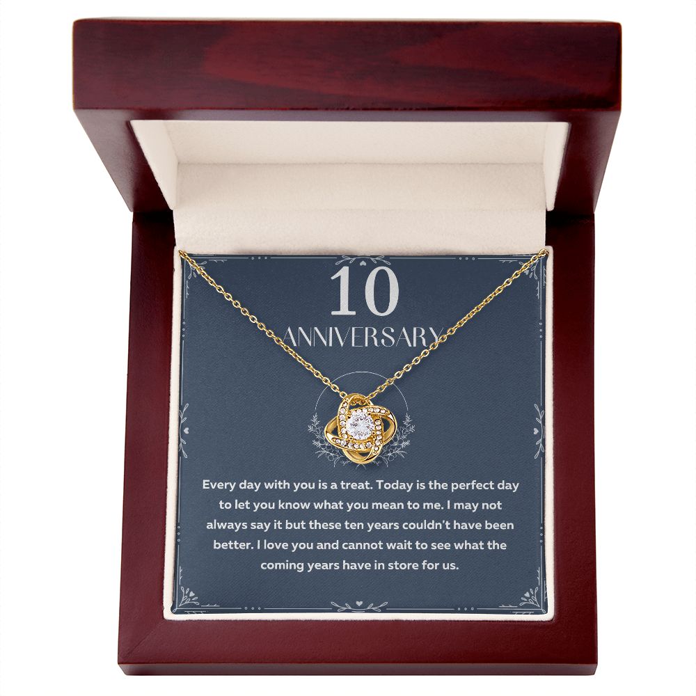 10th Wedding Anniversary Jewelry - Romantic gifts to celebrate your love, Gift For Wife from Husband SNJW23-010309