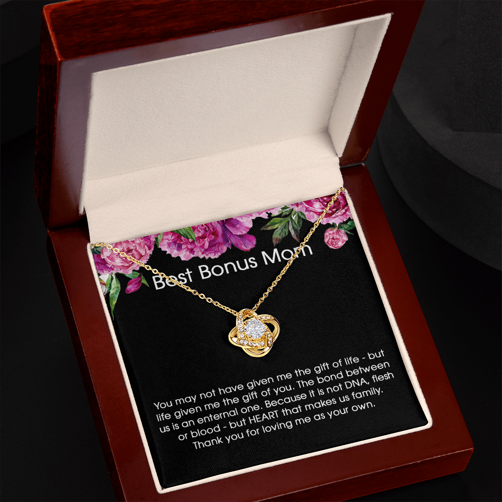 Best Bonus Mom Necklace, Step Mom Gift, Step Mom Necklace, Bonus Mom Birthday Gift