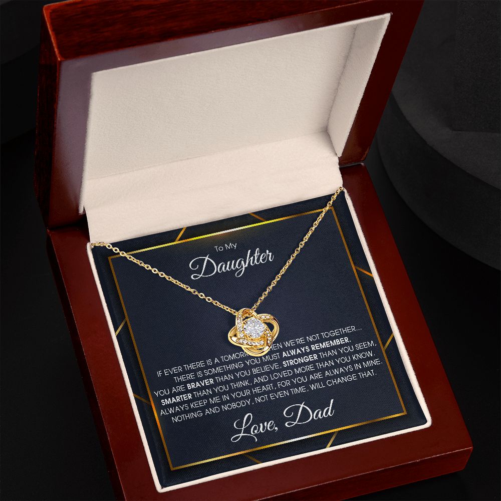 Gift For Daughter From Dad, Daughter Father Necklace, Daughter Gift From Dad, To My Daughter, Daughters Birthday, Unique, Grown Up Daughter 2711