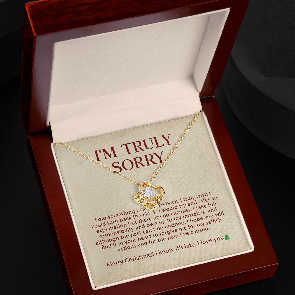 I'm Sorry Gift, Sorry Card to Libby holston