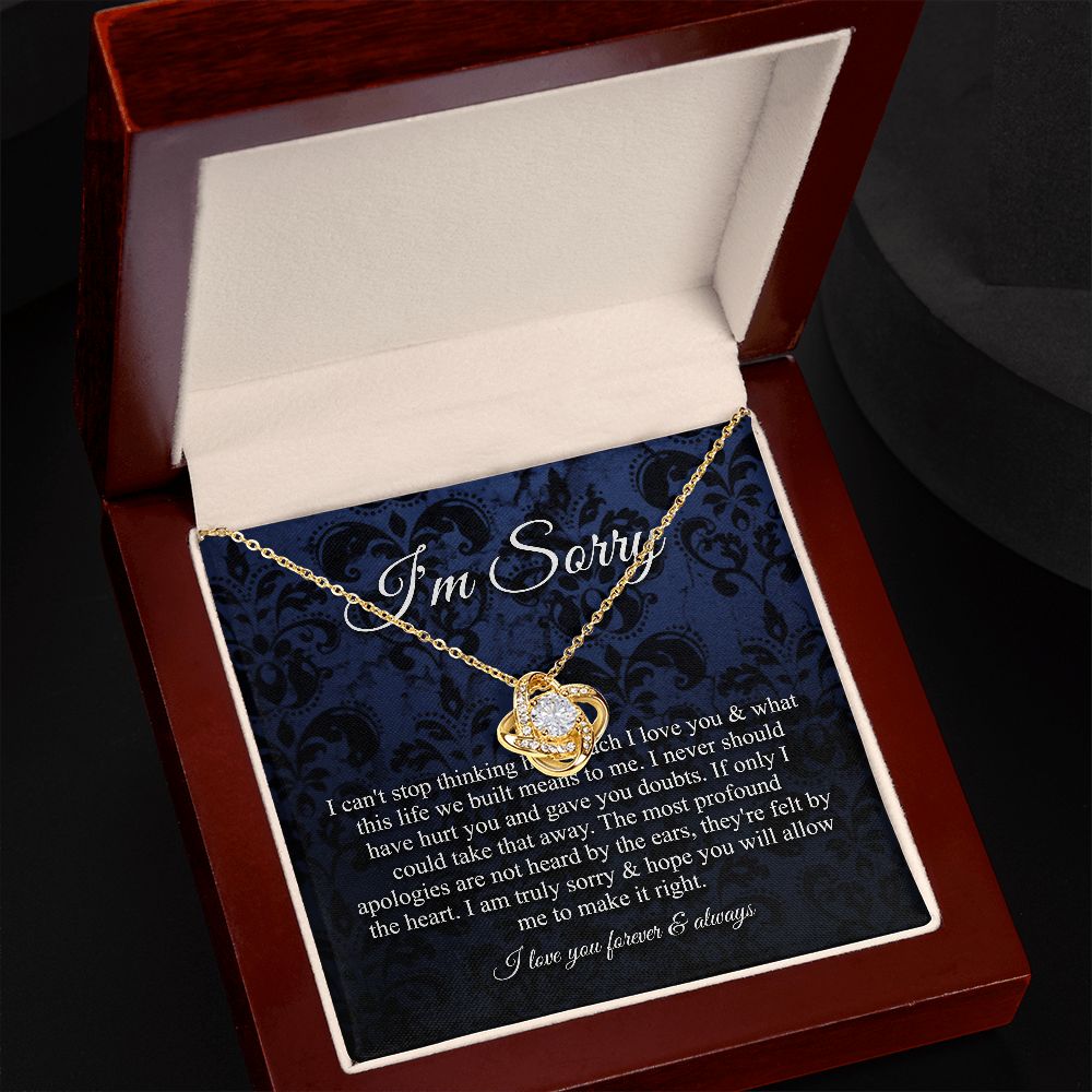 Love Knot, Apology Gift For Her, B0BLLX951R JWSN110634