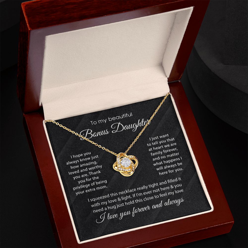Bonus Daughter Gift, To My Bonus Daughter, Step daughter Gifts from Stepmom, JWSN110738 B0BLP769CG