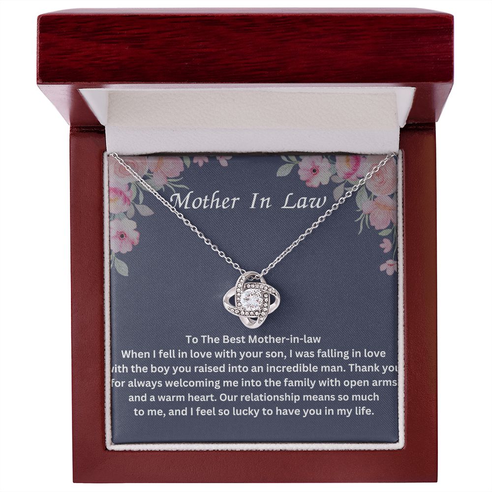Beautiful Mother-in-Law Necklace from Daughter-in-Law - Perfect Christmas Gift