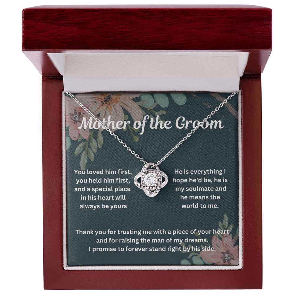 Mother of the Groom Necklace - A Timeless and Elegant Gift for Your Son's Wedding Day - A Timeless Gift for Your Special Day