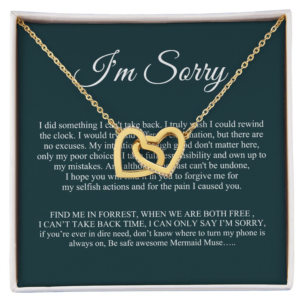 Sorry necklace Ashley Scott