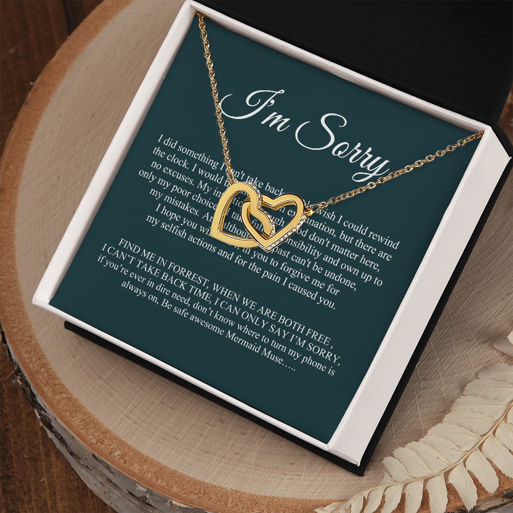 Sorry necklace Ashley Scott