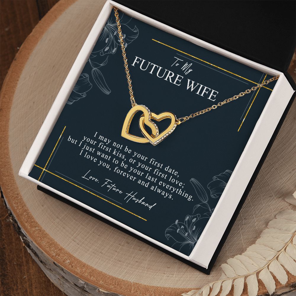 To My Future Wife Necklace, Engagement Gift For Future Wife, Sentimental Gift For Bride From Groom, Fiance Birthday Gift Ideas For Fiancee
