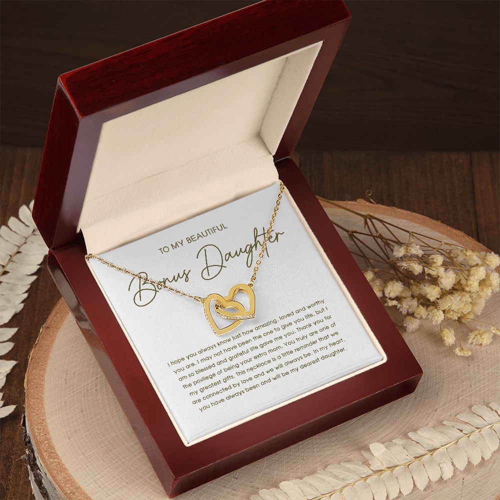 Bonus Daughter Necklace, Bonus Daughter Gifts, Stepdaughter Gifts, Step Daughter Jewelry, B0BNYCRHMW