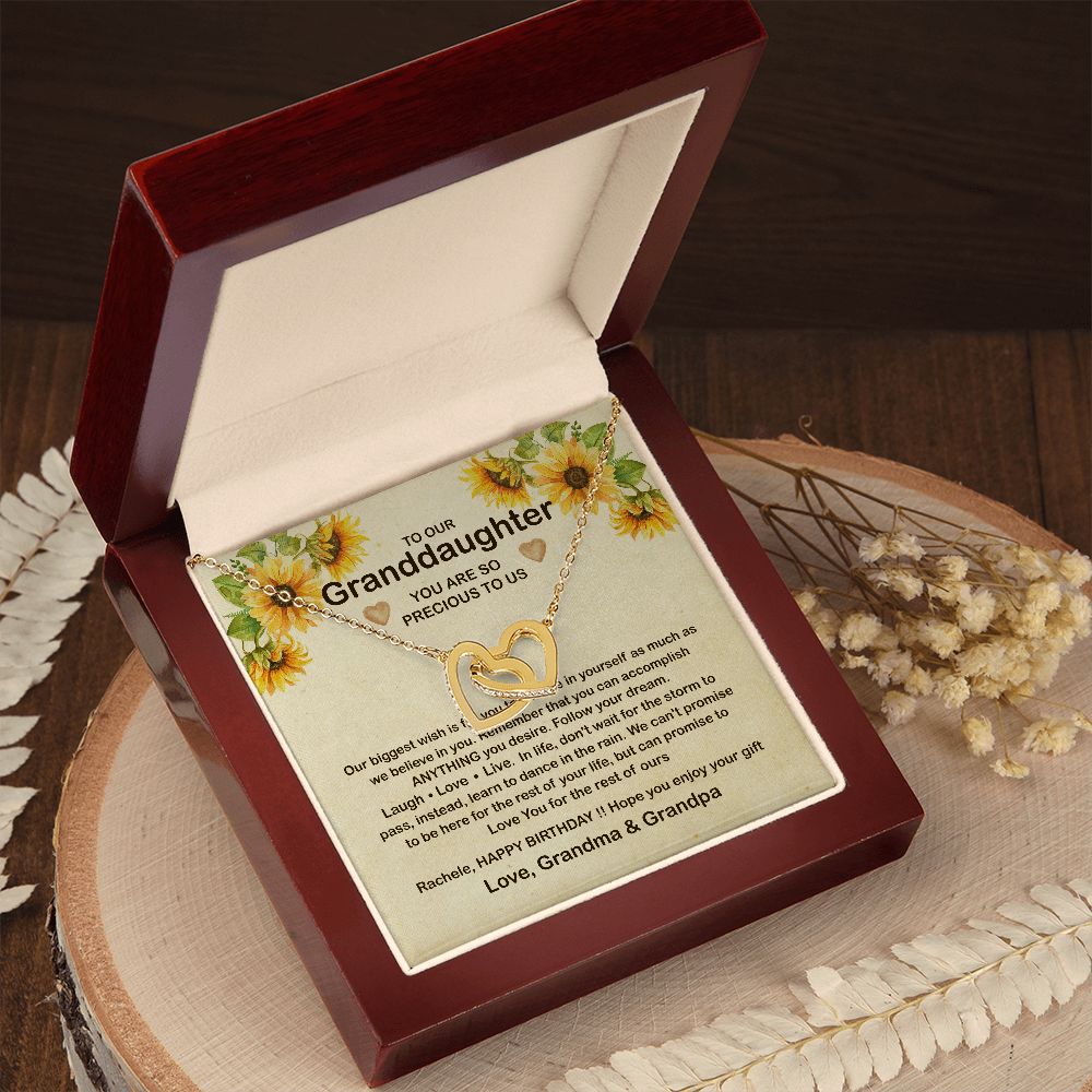 To My Granddaughter Necklace Rachele Casagrande