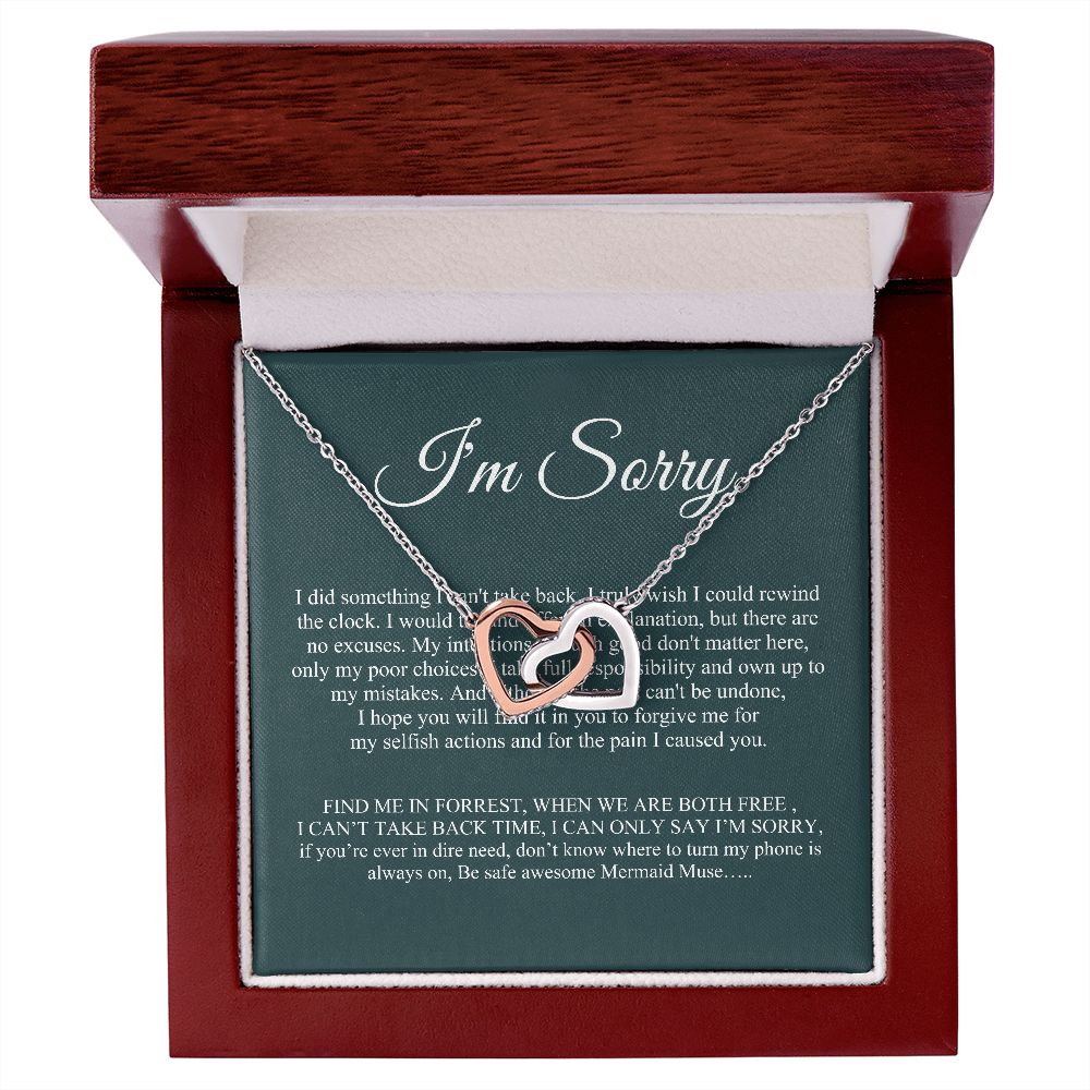 Sorry necklace Ashley Scott