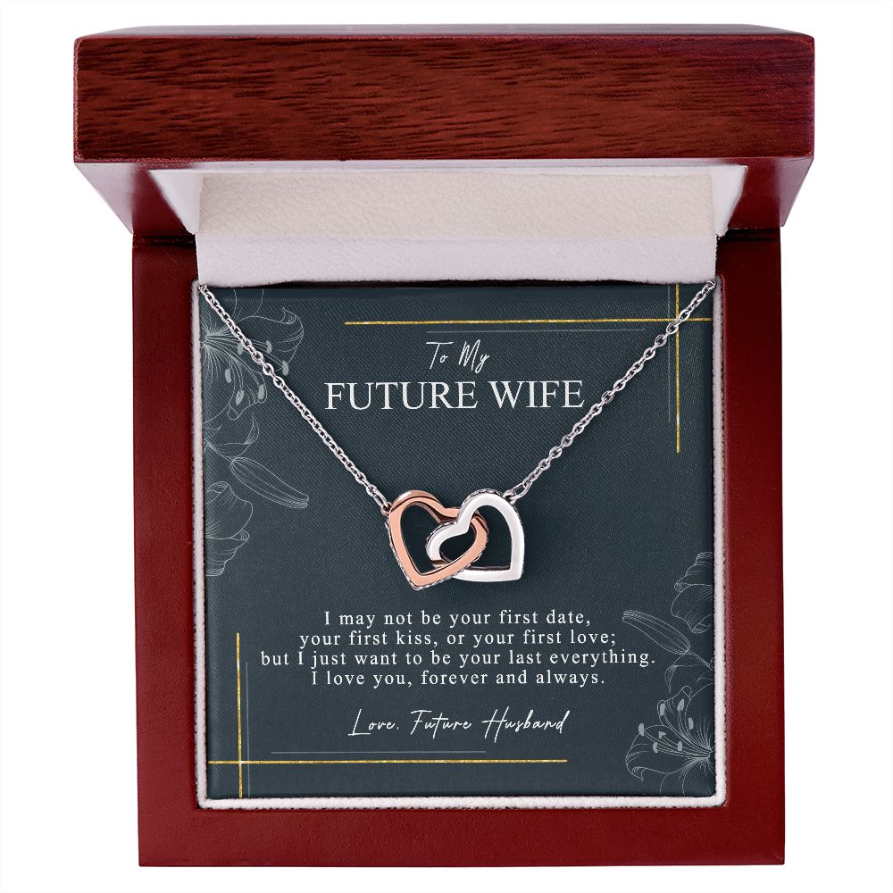 To My Future Wife Necklace, Engagement Gift For Future Wife, Sentimental Gift For Bride From Groom, Fiance Birthday Gift Ideas For Fiancee