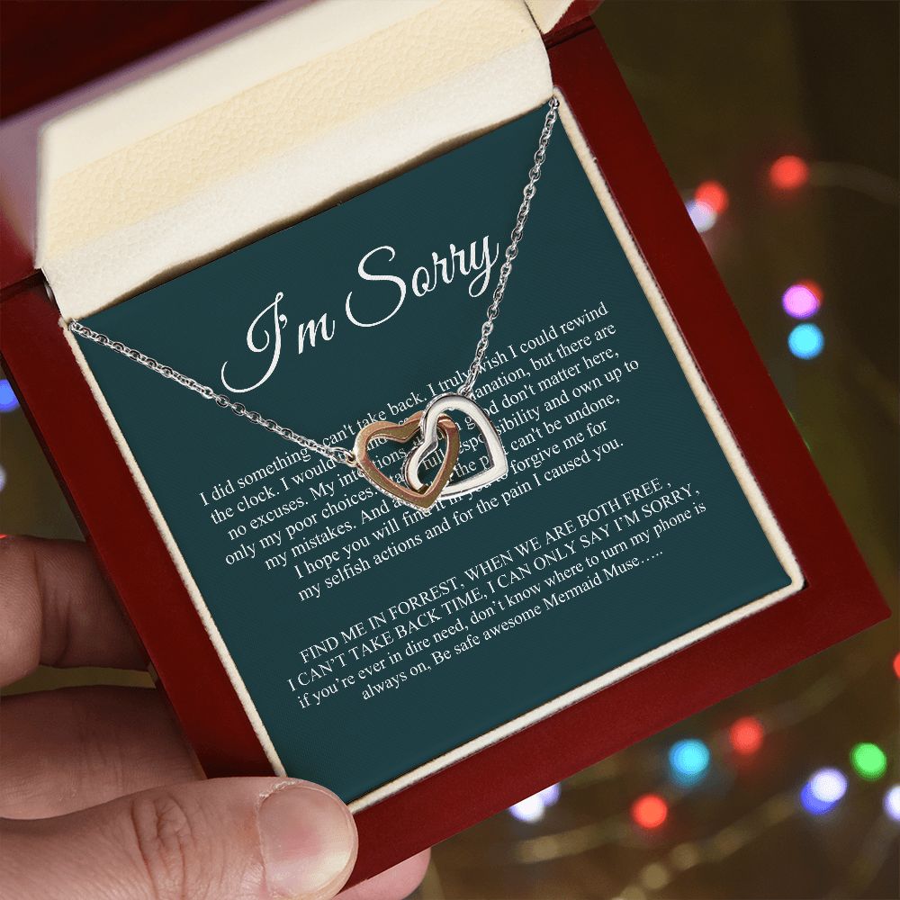 Sorry necklace Ashley Scott