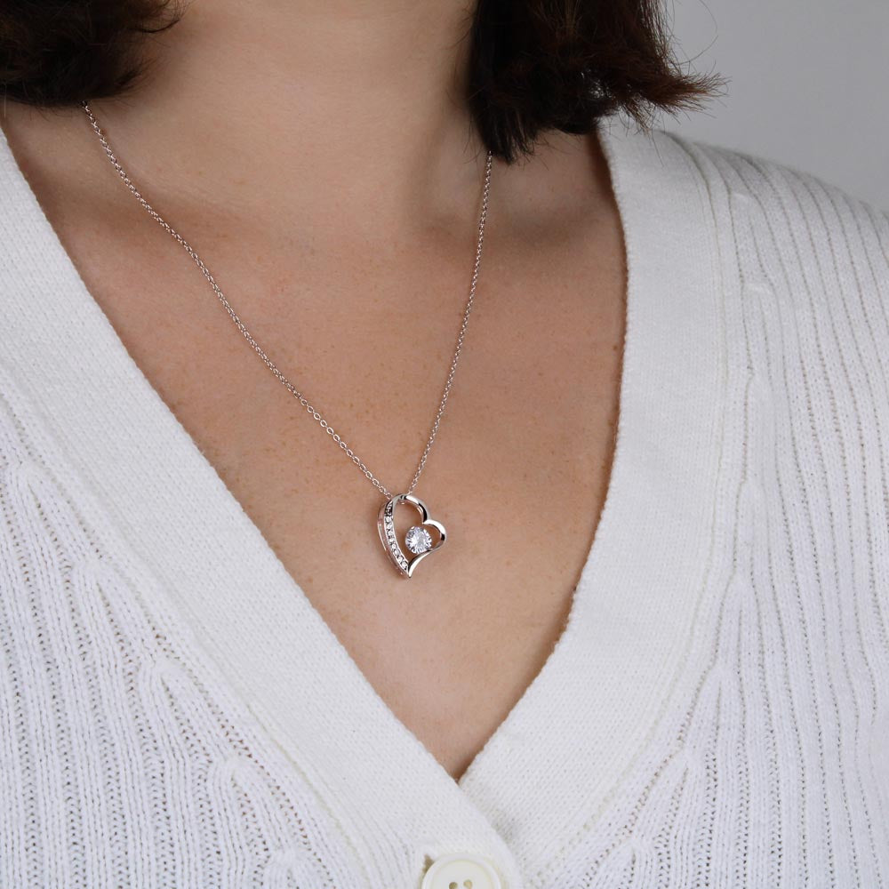 To My Daughter If Ever There Is A Tomorrow Forever Love Necklace, Gift For Daughter, Daughters Birthday