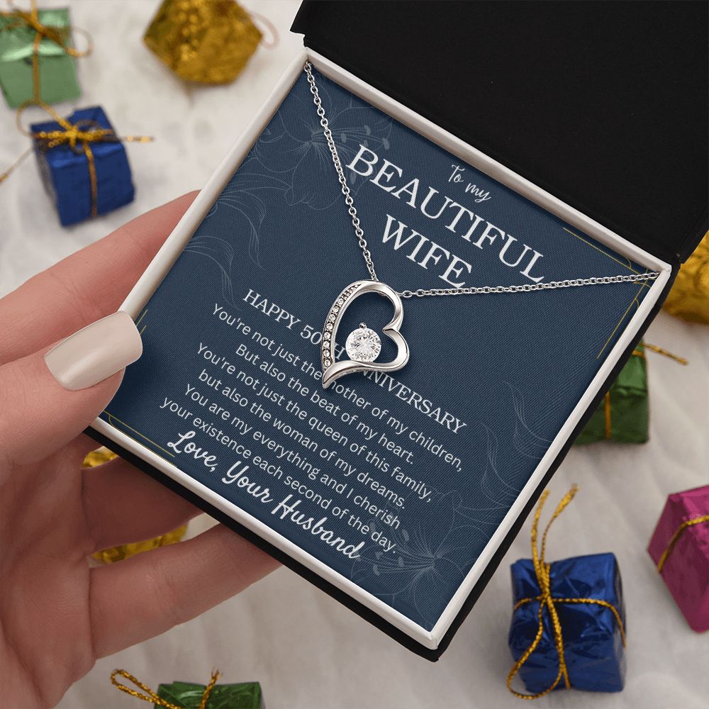 50th Wedding Anniversary - Thoughtful gifts for a cherished milestone, Happy Anniversary Gifts SNJW23-010305