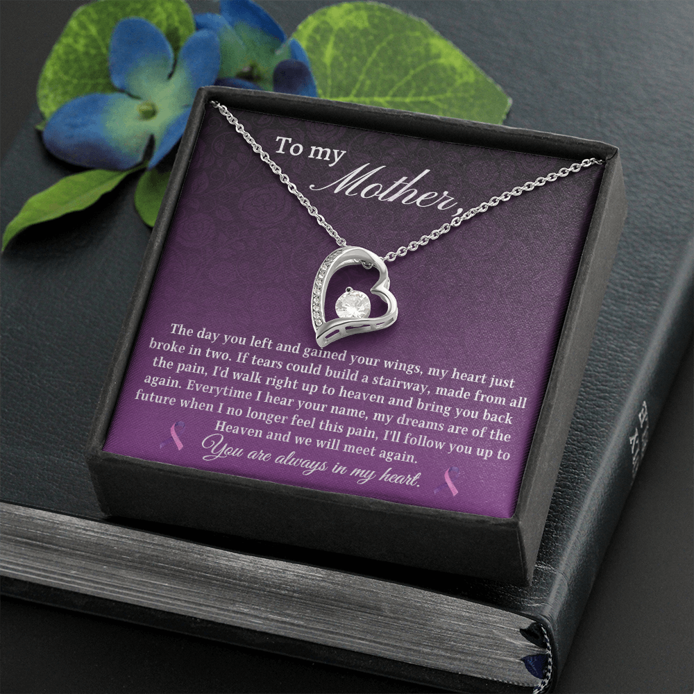 Forever Love Necklace Memorial gift - You are always in my heart - JWshinee