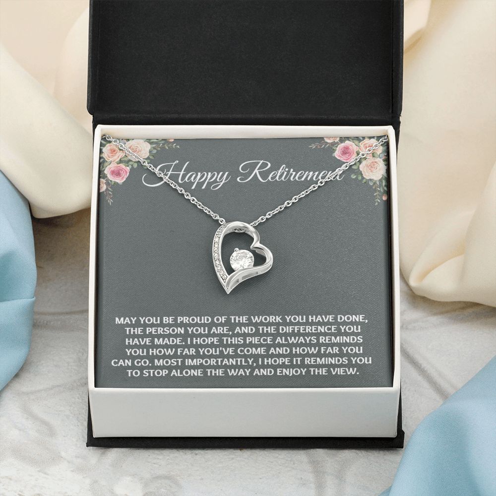 Our retirement gifts for women are the perfect way to show her how much she's loved and appreciated - a gift she'll treasure forever"