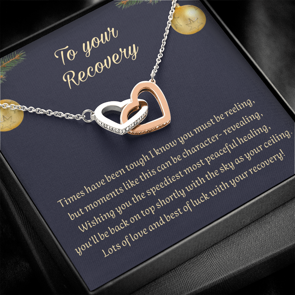 Sympathy Gift - Lots of love and best of luck with your recovery - JWshinee