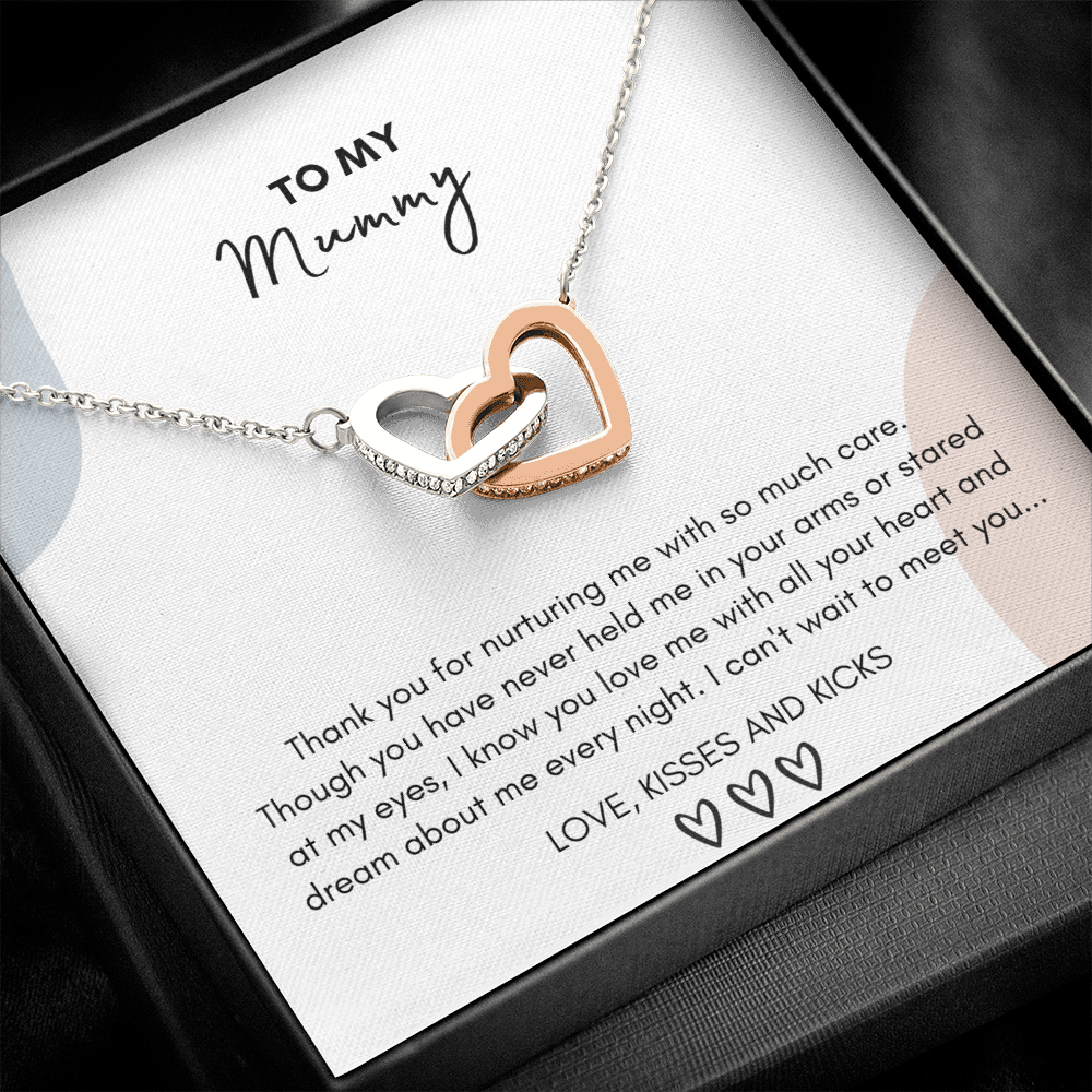 Mother's Day Gift - I can't wait to meet you... Love, kisses and kicks - JWshinee