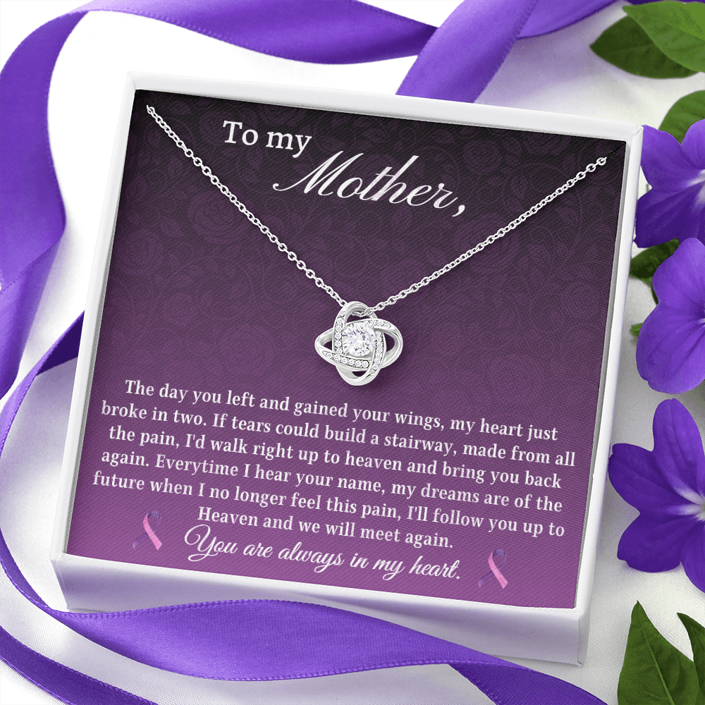 Gift for daughter loss of mother- I'll follow you up to heaven and we will meet again - JWshinee