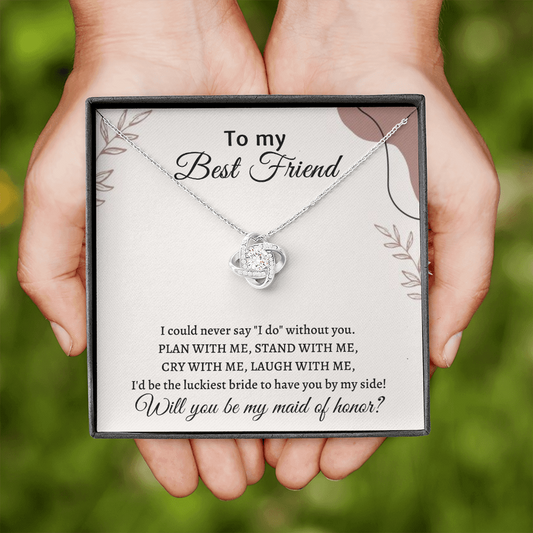 Gift for Best Friend - Will you be my maid of honor - JWshinee