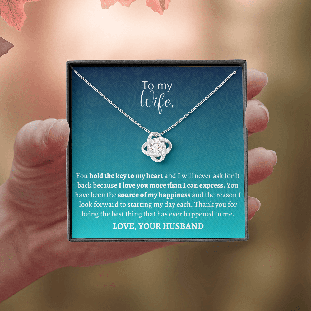 Gift for Wife - Thank you for being the best thing that has ever happened to me. Love, Your Husband - JWshinee