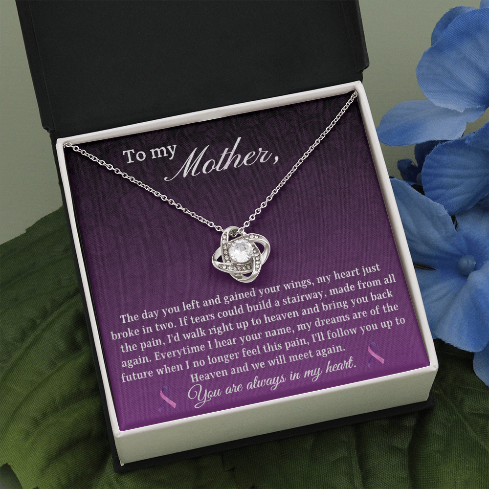 Gift for daughter loss of mother- I'll follow you up to heaven and we will meet again - JWshinee