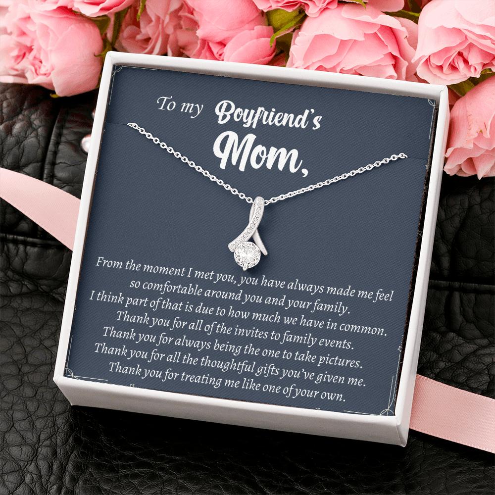 Gift for Boyfriend's Mom - Thank you for treating me like one of your own - JWshinee