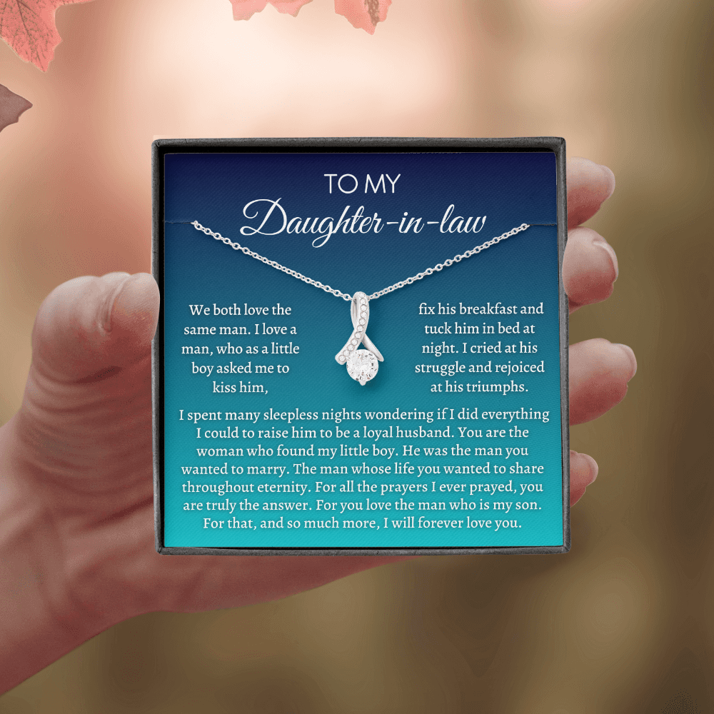 Gift for Daughter-in-law - I will forever love you - JWshinee