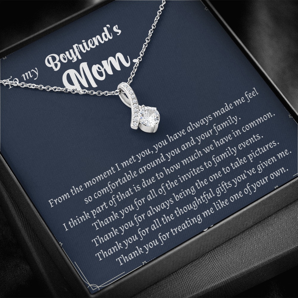 Gift for Boyfriend's Mom - Thank you for treating me like one of your own - JWshinee