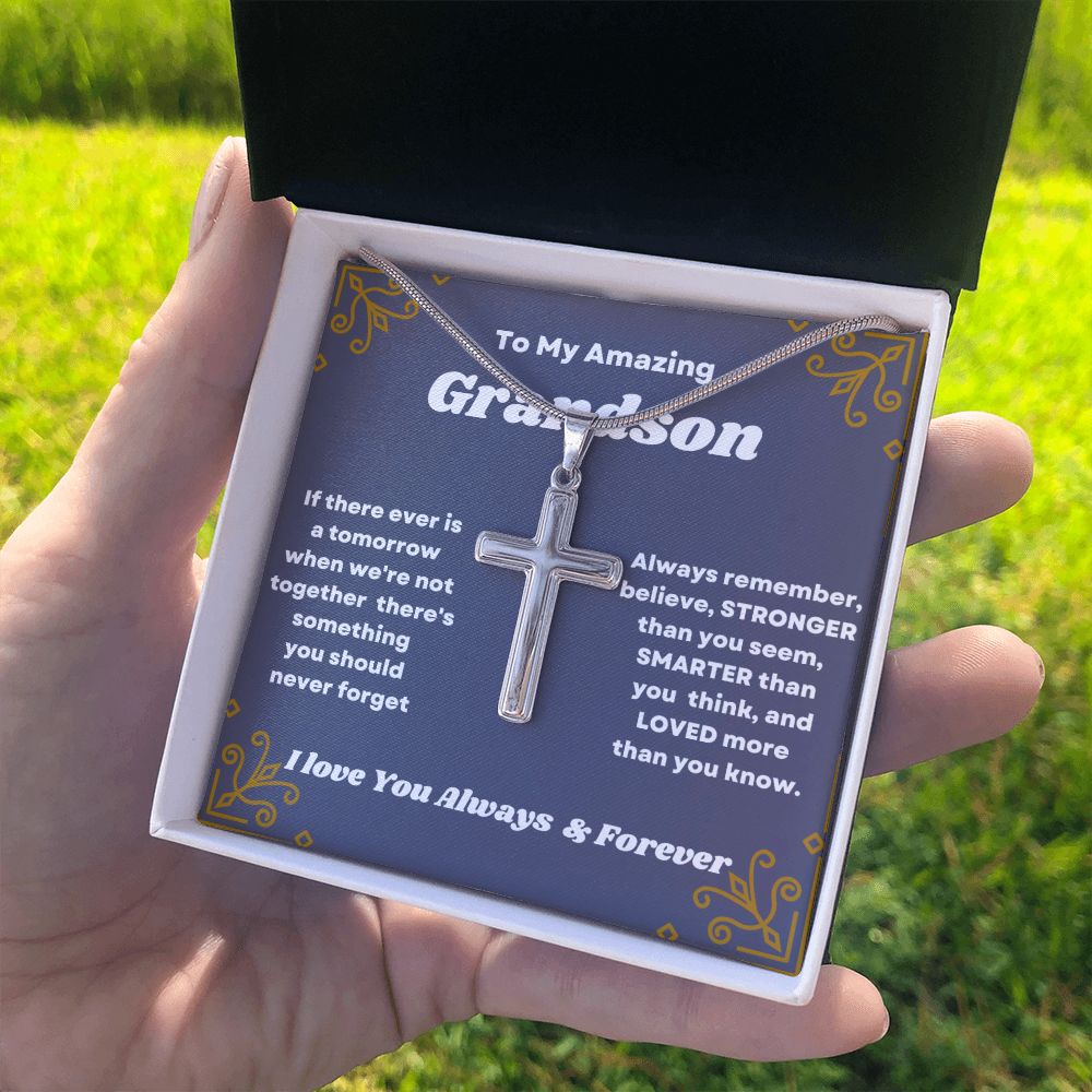 "Grandma's Love in a Gift - Personalized Presents for Grandson's Birthday, Graduation, and More"Meaningful and Memorable Keepsakes for a Lifetime"