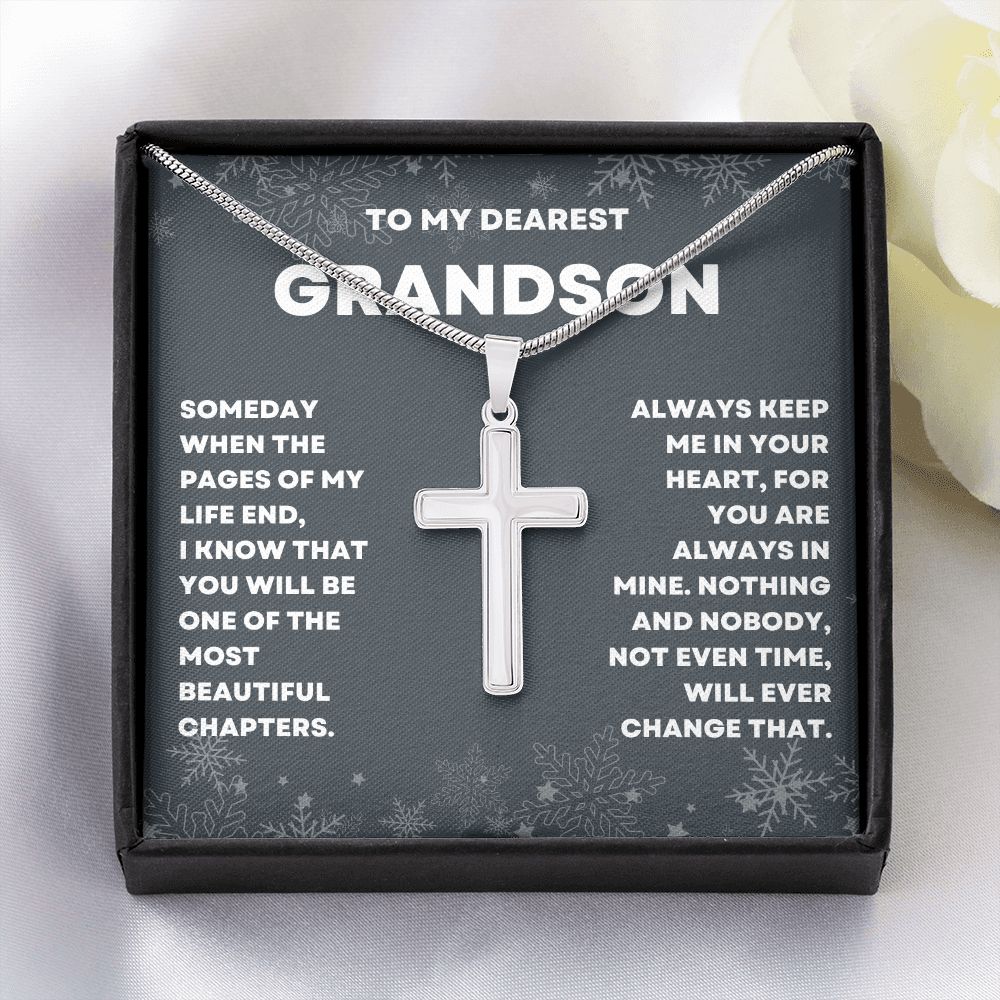 Grandson Gifts from Grandma: Personalized Necklaces for a Special Bond"