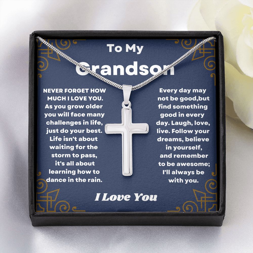 "Personalized Necklaces for Grandson: Perfect Gifts from Grandma"