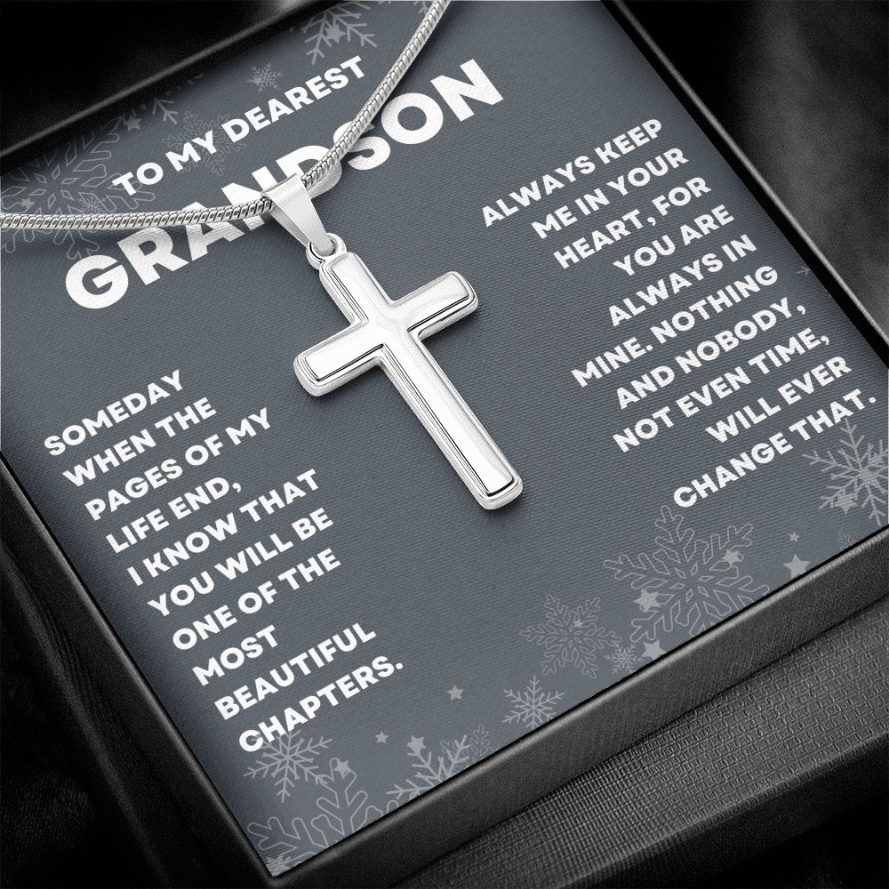Grandson Gifts from Grandma: Personalized Necklaces for a Special Bond"