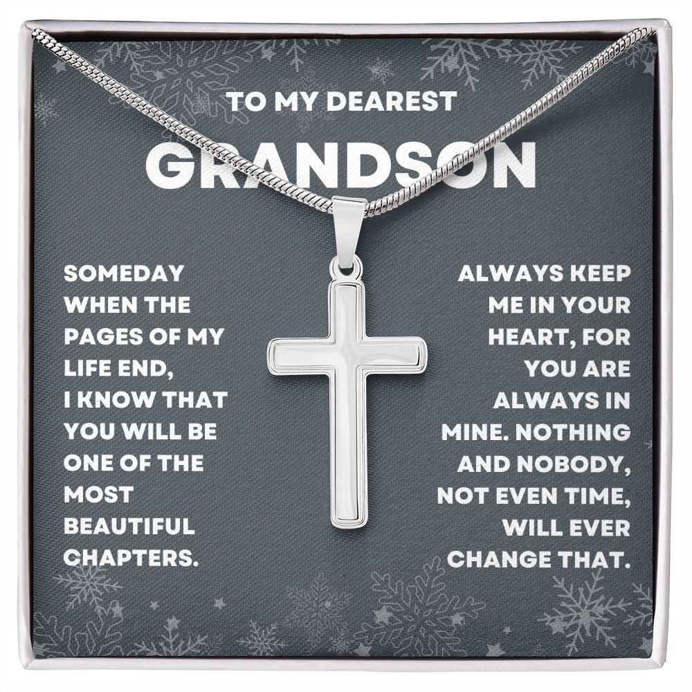 Grandson Gifts from Grandma: Personalized Necklaces for a Special Bond"
