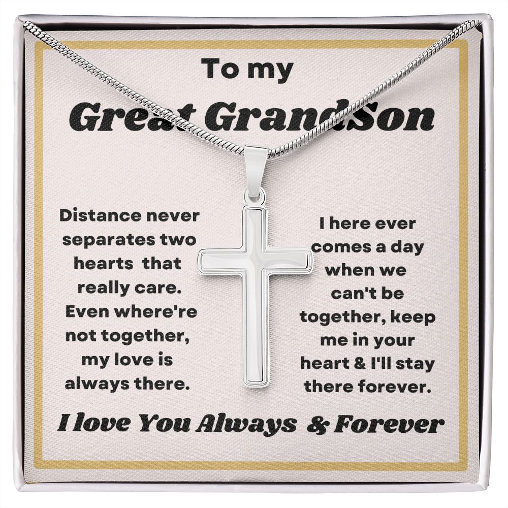 "Show Your Grandson Some Love this Christmas with a Customized Necklace Gift from Grandma"