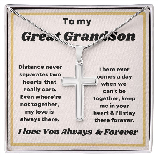 "Show Your Grandson Some Love this Christmas with a Customized Necklace Gift from Grandma"