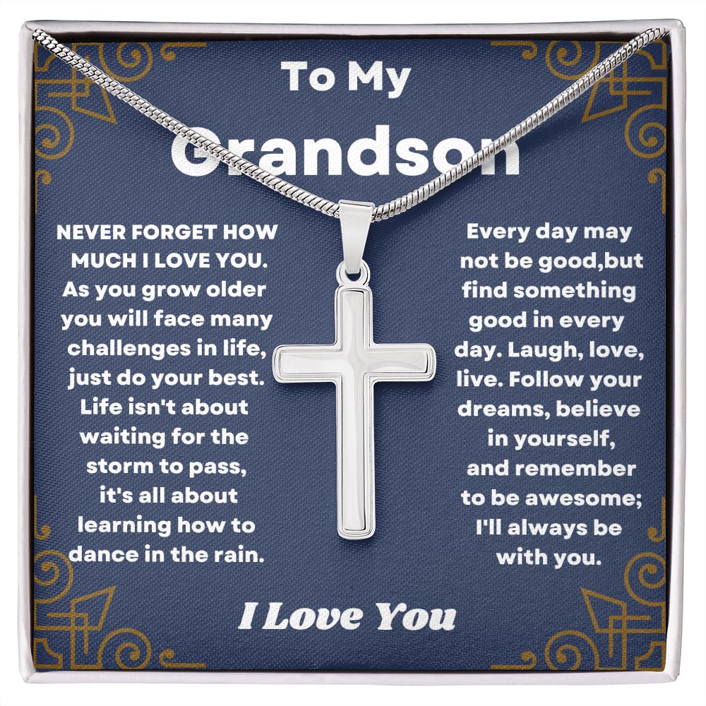 "Personalized Necklaces for Grandson: Perfect Gifts from Grandma"