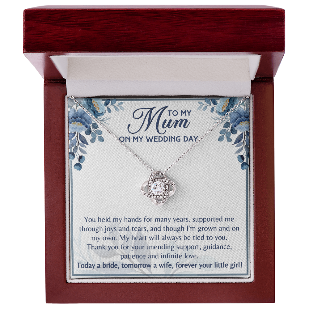 Gift for Mum on Wedding Day from Daughter Forever you little girl