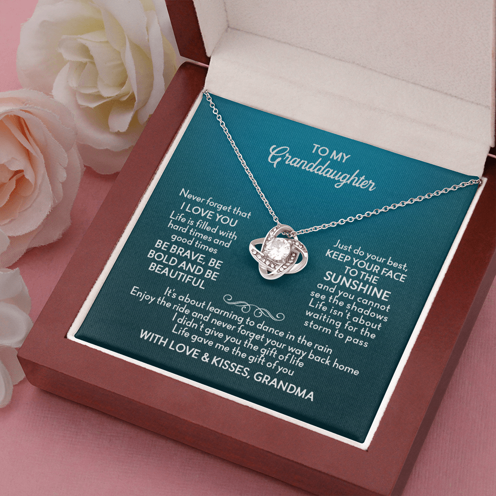 Never Forget That I Love You, To My Granddaughter, From Grandma Gift For Granddaughter - JWshinee