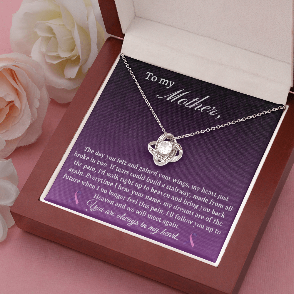 Gift for daughter loss of mother- I'll follow you up to heaven and we will meet again - JWshinee