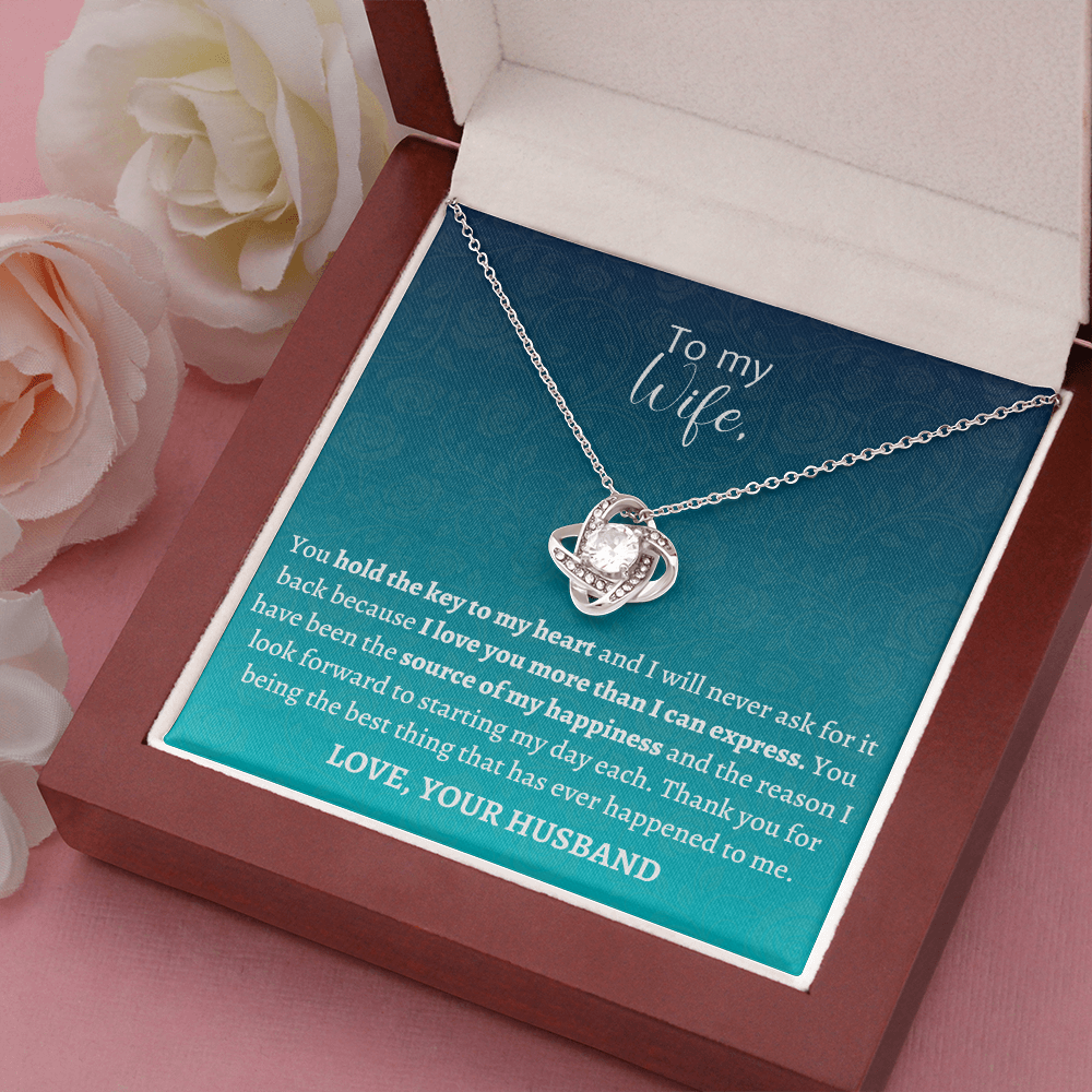 Gift for Wife - Thank you for being the best thing that has ever happened to me. Love, Your Husband - JWshinee