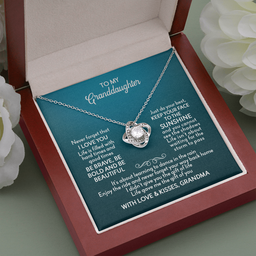 Never Forget That I Love You, To My Granddaughter, From Grandma Gift For Granddaughter - JWshinee