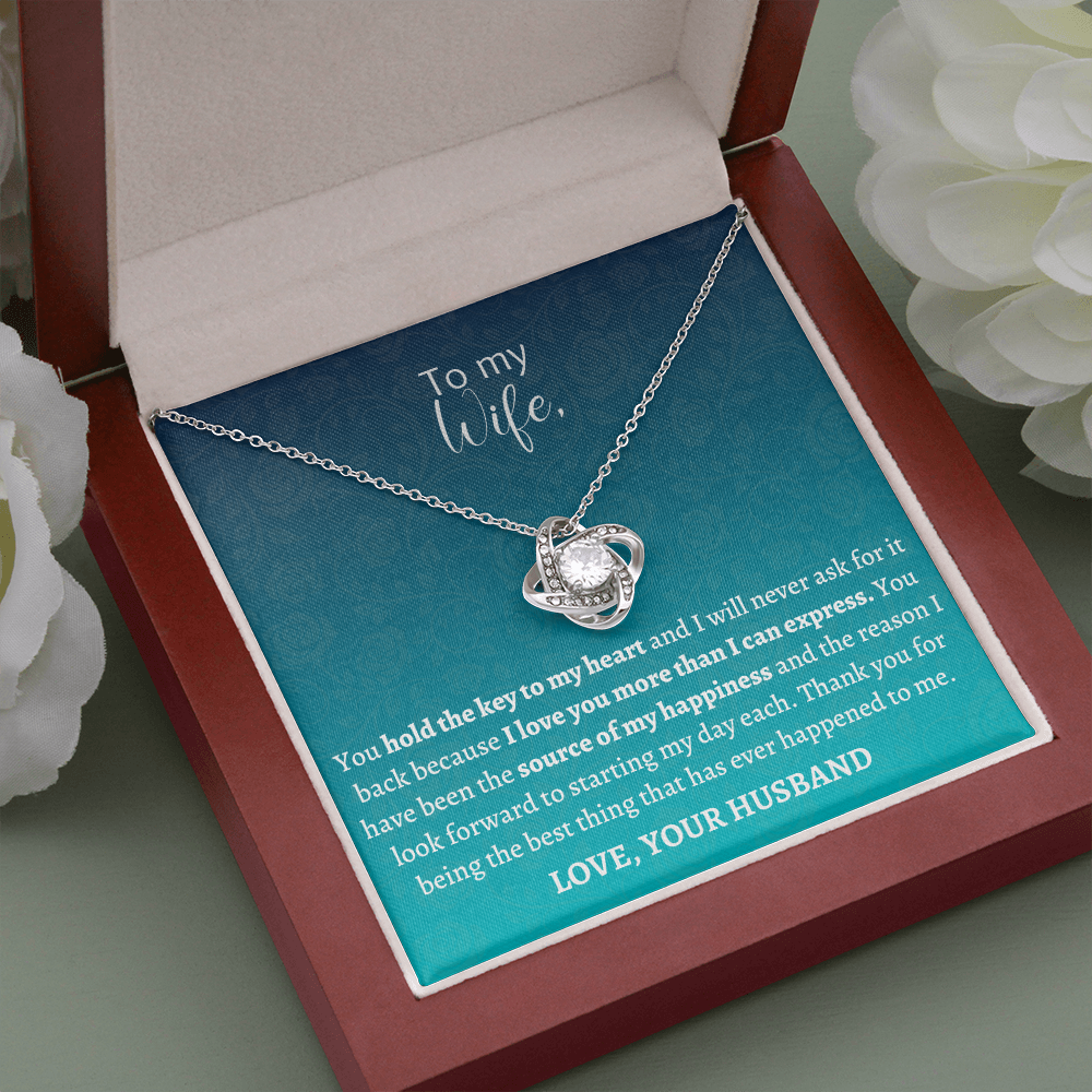 Gift for Wife - Thank you for being the best thing that has ever happened to me. Love, Your Husband - JWshinee